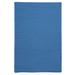 Simple Home Solid Rug by Colonial Mills in Blue Ice (Size 2'W X 10'L)