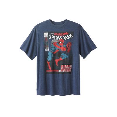 Men's Big & Tall Marvel® Comic Graphic Tee by Marvel in Spiderman (Size 2XL)