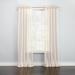 BH Studio Sheer Voile Rod-Pocket Panel Pair by BH Studio in Ecru (Size 120"W 84" L) Window Curtains