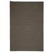 Simple Home Solid Rug by Colonial Mills in Gray (Size 2'W X 11'L)