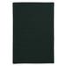 Simple Home Solid Rug by Colonial Mills in Dark Green (Size 2'W X 11'L)