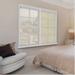 Wide Width Horizontal Sheer Shade by Whole Space Industries in Ivory (Size 35" W 64" L)