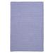 Simple Home Solid Rug by Colonial Mills in Amethyst (Size 6'W X 6'L)