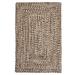 Corsica Rug by Colonial Mills in Weathered Brown (Size 2'W X 6'L)