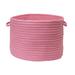 Simply Home Solid Basket by Colonial Mills in Pink (Size 24X24X14)