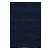 Simple Home Solid Rug by Colonial Mills in Navy (Size 3'W X 5'L)