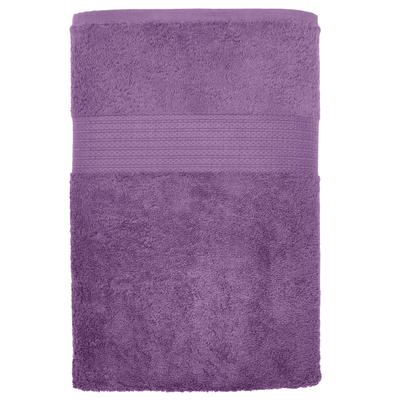BH Studio Oversized Cotton Bath Sheet by BH Studio in Grape Towel