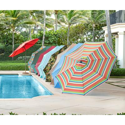 9' Tilt-and-Crank Umbrella by BrylaneHome in Cover...