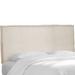 Lorel Slipcover Headboard by Skyline Furniture in Linen Talc (Size QUEEN)