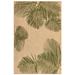 Liora Manne Carmel Palm Indoor/Outdoor Rug by Brylane Home in Green (Size 39" X 59")