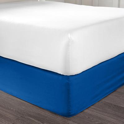 BH Studio Microfiber Bedskirt by BH Studio in Marine Blue (Size KING)