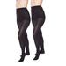 Plus Size Women's 2-Pack Opaque Tights by Comfort Choice in Black (Size A/B)