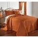 Florence Oversized Bedspread by BrylaneHome in Spice (Size QUEEN)