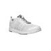 Wide Width Women's TravelWalker II Sneaker by Propet® in White Mesh (Size 10 W)