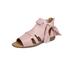 Wide Width Women's The Annika Shootie by Comfortview in Rose Mist (Size 7 W)