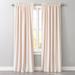 Wide Width BH Studio Velvet Rod-Pocket Panel by BH Studio in Ivory (Size 50" W 63" L) Window Curtain