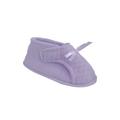 Women's Micro Chenille Adjustable Slipper by Muk Luks® by MUK LUKS in Lavender (Size LARGE)
