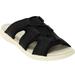 Wide Width Women's The Alivia Water Friendly Sandal by Comfortview in Black (Size 8 W)