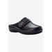 Wide Width Women's Jana Mule by Propet in Black (Size 9 W)