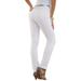 Plus Size Women's Invisible Stretch® Contour Skinny Jean by Denim 24/7 by Roamans in White Denim (Size 18 W)