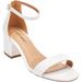 Extra Wide Width Women's The Orly Sandal by Comfortview in White (Size 10 1/2 WW)