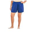 Plus Size Women's Boxer Swim Short by Swim 365 in Dream Blue (Size 14) Swimsuit Bottoms