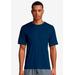 Men's Big & Tall Hanes® Cool DRI® Tagless® T-Shirt by Hanes in Navy (Size 2XL)