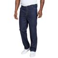 Men's Big & Tall Liberty Blues™ Relaxed-Fit Side Elastic 5-Pocket Jeans by Liberty Blues in Indigo (Size 42 40)