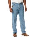 Men's Big & Tall Denim or Ripstop Carpenter Jeans by Wrangler® in Vintage Indigo (Size 56 30)