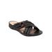 Women's Taza Sandals by SoftWalk in Black (Size 9 1/2 M)