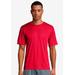 Men's Big & Tall Hanes® Cool DRI® Tagless® T-Shirt by Hanes in Deep Red (Size M)