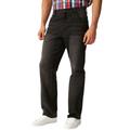 Men's Big & Tall Liberty Blues™ Loose Fit 5-Pocket Stretch Jeans by Liberty Blues in Black Denim (Size 40 40)