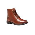 Wide Width Men's High Fidelity Cap Toe Boots by Eastland® in Tan (Size 11 W)