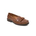 Wide Width Men's Deer Stags® Kiltie Tassel Loafers by Deer Stags in Cognac (Size 11 1/2 W)