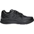 Men's New Balance® 577 Velcro Walking Shoes by New Balance in Black (Size 12 EEEE)