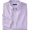 Men's Big & Tall KS Signature Wrinkle-Free Oxford Dress Shirt by KS Signature in Soft Purple (Size 17 39/0)