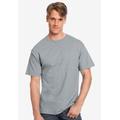 Men's Big & Tall Hanes® Tagless ® T-Shirt by Hanes in Light Steel (Size XL)