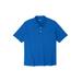 Men's Big & Tall Shrink-Less™ Lightweight Polo T-Shirt by KingSize in Royal Blue (Size XL)