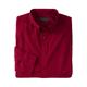 Men's Big & Tall KS Signature Wrinkle-Free Long-Sleeve Button-Down Collar Dress Shirt by KS Signature in Rich Burgundy (Size 17 1/2 37/8)