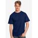 Men's Big & Tall Hanes® Tagless ® T-Shirt by Hanes in Navy (Size S)