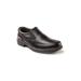 Wide Width Men's Deer Stags® Brooklyn Casual Slip-On Loafers by Deer Stags in Black (Size 15 W)