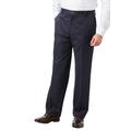 Men's Big & Tall Dockers® Signature Lux Flat Front Khakis by Dockers in Dockers Navy (Size 36 38)