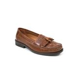 Wide Width Men's Deer Stags® Kiltie Tassel Loafers by Deer Stags in Cognac (Size 11 W)