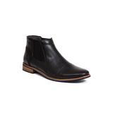 Wide Width Men's Deer Stags® Argos Cap-Toe Boots by Deer Stags in Black (Size 10 1/2 W)