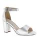 Dyeables Amaya - Womens 10.5 White Sandal Medium