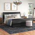 Lark Manor™ Amaaima Low Profile Sleigh Bed Wood in Brown | 44.5 H x 55.75 W x 83.5 D in | Wayfair 9BB6267AF59E4A7688AEDB6797ABE876