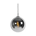 Pallon - Suspension - 1 lumière - ø 30 cm - Chrome - Art Deco - éclairage intérieur - Salon i