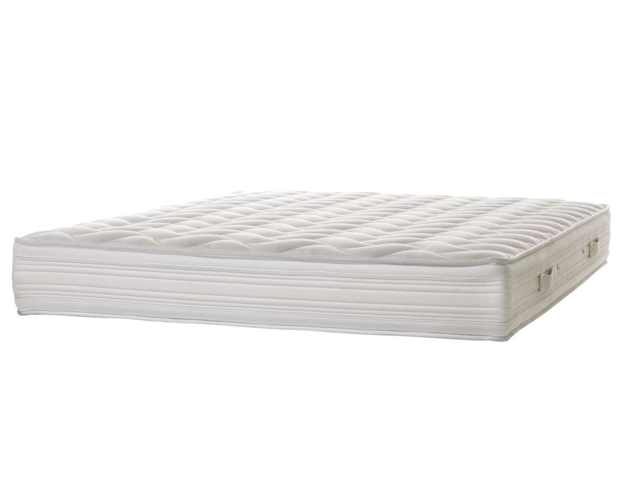 Hasena Boxspring Taschenfederkern-Matratzen Opalin Drell 200x210 cm / H2/H4