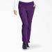 Dickies Women's Eds Essentials Tapered Leg Cargo Scrub Pants - Purple Eggplant Size XS (DK005)
