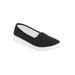 Extra Wide Width Women's The Dottie Slip On Sneaker by Comfortview in Black (Size 11 WW)